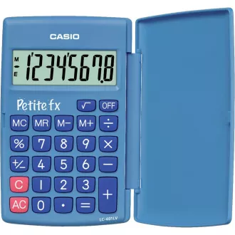 LC 401 LV/ BU blue petite FX CASIO LC 401 LV/ BU blue petite FX CASIO