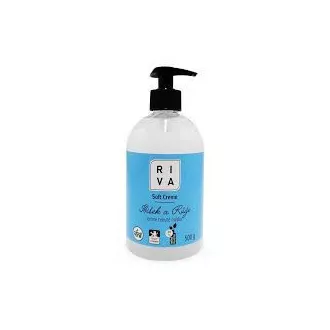 Mýdlo tekuté Riva soft creme ibišek a růže 500ml Mýdlo tekuté Riva soft creme ibišek a růže 500ml