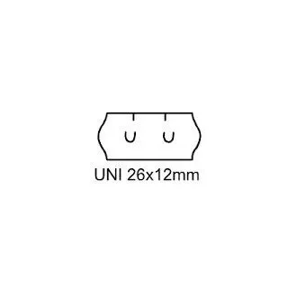 Etikety Univerzal 26x12mm bílé Etikety Univerzal 26x12mm bílé