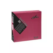 Ubrousky papírové INFIBRA 2vrs. 33x33cm bordó 50ks