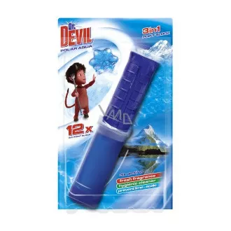 WC gel bodový blok 3v1 Dr.Devil Polar Aqua 75ml WC gel bodový blok 3v1 Dr.Devil Polar Aqua 75ml