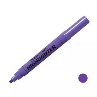 Zvýrazňovač Centropen 8552 fialový klínový hrot 1-4,6mm Zvýrazňovač Centropen 8552 fialový klínový hrot 1-4,6mm