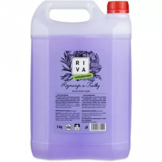 Mýdlo tekuté Riva antibakteriální s glycerinem 5L Mýdlo tekuté Riva antibakteriální s glycerinem 5L
