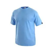 Tričko s krátkým rukávem DANIEL, nebesky modré, vel. 3XL