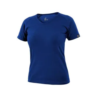 Tričko CXS ELLA, dámské, krátký rukáv, středně modrá, vel. XL Tričko CXS ELLA, dámské, krátký rukáv, středně modrá, vel. XL