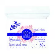 Vatové tyčinky eko Linteo 80ks zip