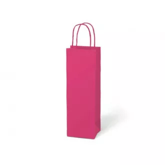 Taška MFP na láhev T12 kraft 12x36x9cm růžová Taška MFP na láhev T12 kraft 12x36x9cm růžová