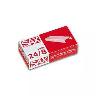 Spojovače Sax 24/8 1000ks Spojovače Sax 24/8 1000ks
