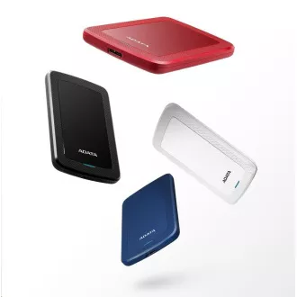 ADATA Externí HDD 1TB 2, 5" USB 3.1 HV300, červený ADATA Externí HDD 1TB 2, 5" USB 3.1 HV300, červený