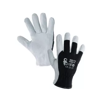 Kombinované rukavice TECHNIK ECO, černo-bílé, vel. 09 Kombinované rukavice TECHNIK ECO, černo-bílé, vel. 09