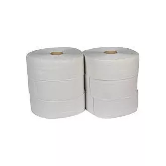 Toaletní papír Jumbo 280mm Gigant L 2vrs. 65% bělený návin 260m 6ks /prodej po balení Toaletní papír Jumbo 280mm Gigant L 2vrs. 65% bělený návin 260m 6ks /prodej po balení