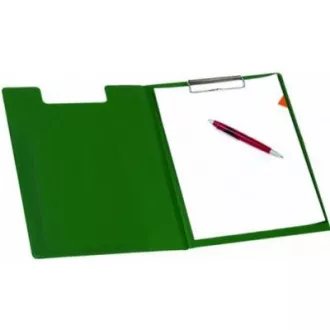 Psací podložka A4 dvojdeska s klipem zelená Psací podložka A4 dvojdeska s klipem zelená