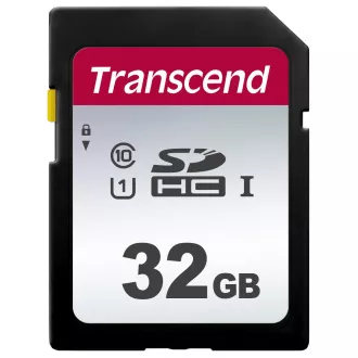 TRANSCEND SDHC karta 32GB 300S, UHS-I U1 (R:100/W:25 MB/s) TRANSCEND SDHC karta 32GB 300S, UHS-I U1 (R:100/W:25 MB/s)