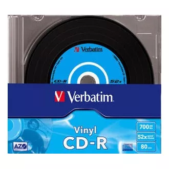 VERBATIM CD-R(10-Pack)Slim/Vinyl/DLP/52x/700MB VERBATIM CD-R(10-Pack)Slim/Vinyl/DLP/52x/700MB