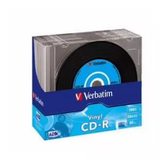 VERBATIM CD-R(10-Pack)Slim/Vinyl/DLP/52x/700MB VERBATIM CD-R(10-Pack)Slim/Vinyl/DLP/52x/700MB