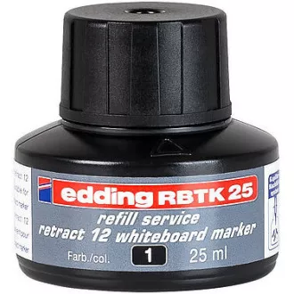 Inkoust Edding BTK25 černý 25ml do popisovačů na tabule Inkoust Edding BTK25 černý 25ml do popisovačů na tabule