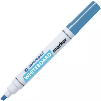 Značkovač Centropen 8569 na bílé tabule modrý klínový hrot 1-4,5mm Značkovač Centropen 8569 na bílé tabule modrý klínový hrot 1-4,5mm