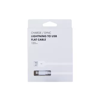 AVACOM LIG-120W kabel USB - Lightning, 120cm, bílá AVACOM LIG-120W kabel USB - Lightning, 120cm, bílá
