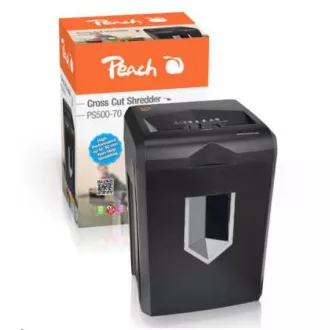 Peach Auto Cross Cut Shredder w. CD, PS500-70 / skartovač Peach Auto Cross Cut Shredder w. CD, PS500-70 / skartovač