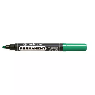 Popisovač Centropen 8510 permanent zelený válcový hrot 2,5mm Popisovač Centropen 8510 permanent zelený válcový hrot 2,5mm