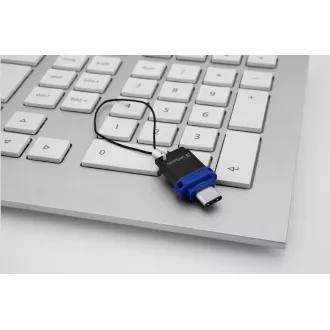 VERBATIM Flash Drive 32GB Store 'n' Go Dual Drive USB 3.0/USB Type-C, modrá VERBATIM Flash Drive 32GB Store 'n' Go Dual Drive USB 3.0/USB Type-C, modrá