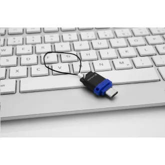 VERBATIM Flash Drive 32GB Store 'n' Go Dual Drive USB 3.0/USB Type-C, modrá VERBATIM Flash Drive 32GB Store 'n' Go Dual Drive USB 3.0/USB Type-C, modrá