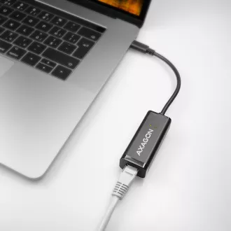 AXAGON ADE-SRC, USB-C 3.2 Gen 1 - Gigabit Ethernet síťová karta, auto instal, černá AXAGON ADE-SRC, USB-C 3.2 Gen 1 - Gigabit Ethernet síťová karta, auto instal, černá