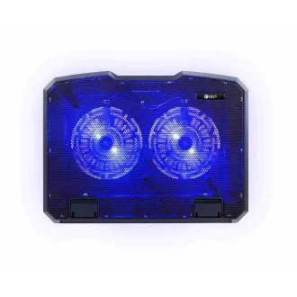 C-TECH chladící podložka pod NTB CLP-140, 15, 6", 2x 140mm, 2x USB, modré podsvícení C-TECH chladící podložka pod NTB CLP-140, 15, 6", 2x 140mm, 2x USB, modré podsvícení