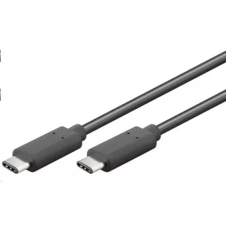 PremiumCord Kabel USB 3.1 konektor C/male - USB 3.1 C/male, černý, 0, 5m PremiumCord Kabel USB 3.1 konektor C/male - USB 3.1 C/male, černý, 0, 5m