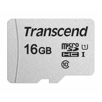 TRANSCEND MicroSDHC karta 16GB 300S, UHS-I U1 + adaptér TRANSCEND MicroSDHC karta 16GB 300S, UHS-I U1 + adaptér