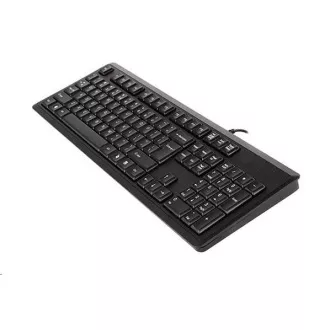 A4tech KR-92, klávesnice, CZ/US, USB, černá A4tech KR-92, klávesnice, CZ/US, USB, černá