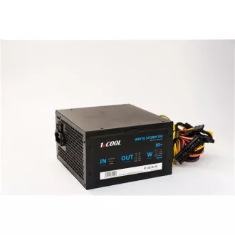1stCOOL zdroj ATX 350W WHITE STORM 350, APFC, 85+ 1stCOOL zdroj ATX 350W WHITE STORM 350, APFC, 85+