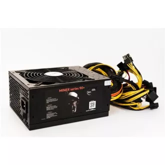 1stCOOL zdroj ATX 1600W MINER 1600, APFC, 90+, bez síťového kabelu 1stCOOL zdroj ATX 1600W MINER 1600, APFC, 90+, bez síťového kabelu