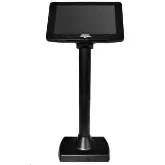 Virtuos 7" LCD barevný zákaznický displej Virtuos SD700F, USB, černý Virtuos 7" LCD barevný zákaznický displej Virtuos SD700F, USB, černý