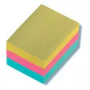 Bloček samolepící 51x38mm 3 pastel barvy 3x100 listů Concorde