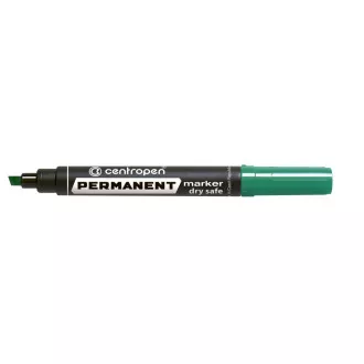 Popisovač Centropen 8516 permanent zelený klínový hrot 2-5mm Popisovač Centropen 8516 permanent zelený klínový hrot 2-5mm