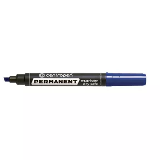 Popisovač Centropen 8516 permanent modrý klínový hrot 2-5mm Popisovač Centropen 8516 permanent modrý klínový hrot 2-5mm