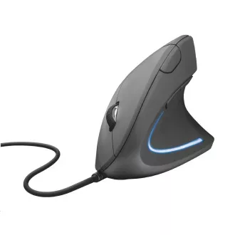TRUST Myš Verto ergonomic mouse USB, black (černá) TRUST Myš Verto ergonomic mouse USB, black (černá)