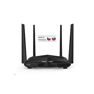 Tenda AC10 Wireless AC1200 Dual Band Router, 1x gigabit WAN, 3x gigabit LAN Tenda AC10 Wireless AC1200 Dual Band Router, 1x gigabit WAN, 3x gigabit LAN