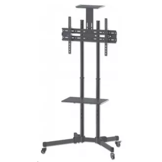 MANHATTAN Stojan TV, multifunkční (±10°, 37"-70", max. 40kg) černý MANHATTAN Stojan TV, multifunkční (±10°, 37"-70", max. 40kg) černý
