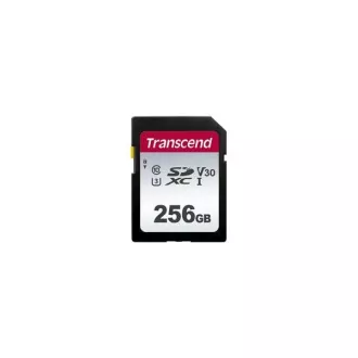 TRANSCEND SDXC karta 256GB 300S, UHS-I U3 V30 (R:95/W:45 MB/s) TRANSCEND SDXC karta 256GB 300S, UHS-I U3 V30 (R:95/W:45 MB/s)