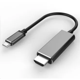 PREMIUMCORD Kabel USB3.1 typ-C na HDMI, 1, 8m rozlišení obrazu 4K*2K@60Hz Aluminium PREMIUMCORD Kabel USB3.1 typ-C na HDMI, 1, 8m rozlišení obrazu 4K*2K@60Hz Aluminium