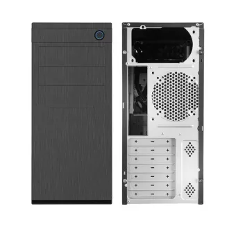 CHIEFTEC skříň Elox Series HC-10B, Miditower, USB 3.0, Black with Hair brush design front panel, bez zdroje CHIEFTEC skříň Elox Series HC-10B, Miditower, USB 3.0, Black with Hair brush design front panel, bez zdroje