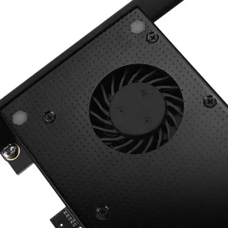 AXAGON PCEM2-DC, PCIe x4 - M.2 NVMe M-key + SATA B-key slot adaptér, chladič, LP AXAGON PCEM2-DC, PCIe x4 - M.2 NVMe M-key + SATA B-key slot adaptér, chladič, LP