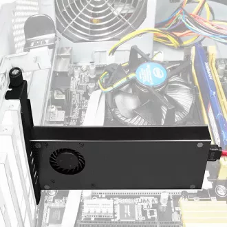 AXAGON PCEM2-DC, PCIe x4 - M.2 NVMe M-key + SATA B-key slot adaptér, chladič, LP AXAGON PCEM2-DC, PCIe x4 - M.2 NVMe M-key + SATA B-key slot adaptér, chladič, LP