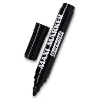 Značkovač Centropen 8936 Maxi Marker permanent černý válcový hrot 2-4mm Značkovač Centropen 8936 Maxi Marker permanent černý válcový hrot 2-4mm