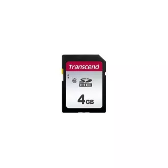 TRANSCEND SDHC karta 4GB 300S, Class 10 (R:20/W:10 MB/s) TRANSCEND SDHC karta 4GB 300S, Class 10 (R:20/W:10 MB/s)