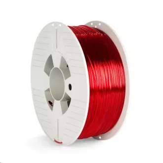 VERBATIM 3D Printer Filament PET-G 1.75mm, 327m, 1kg red transparent VERBATIM 3D Printer Filament PET-G 1.75mm, 327m, 1kg red transparent