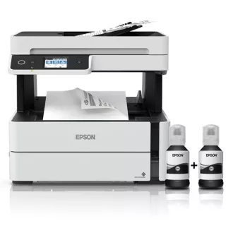 EPSON tiskárna ink EcoTank Mono M3170, 4v1, A4, 39ppm, USB, Wi-Fi, Duplex, ADF, Záruka 5 let po registraci zdarma