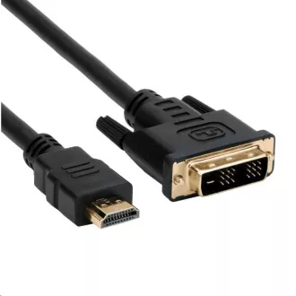 C-TECH kabel HDMI-DVI, M/M, 1, 8m C-TECH kabel HDMI-DVI, M/M, 1, 8m